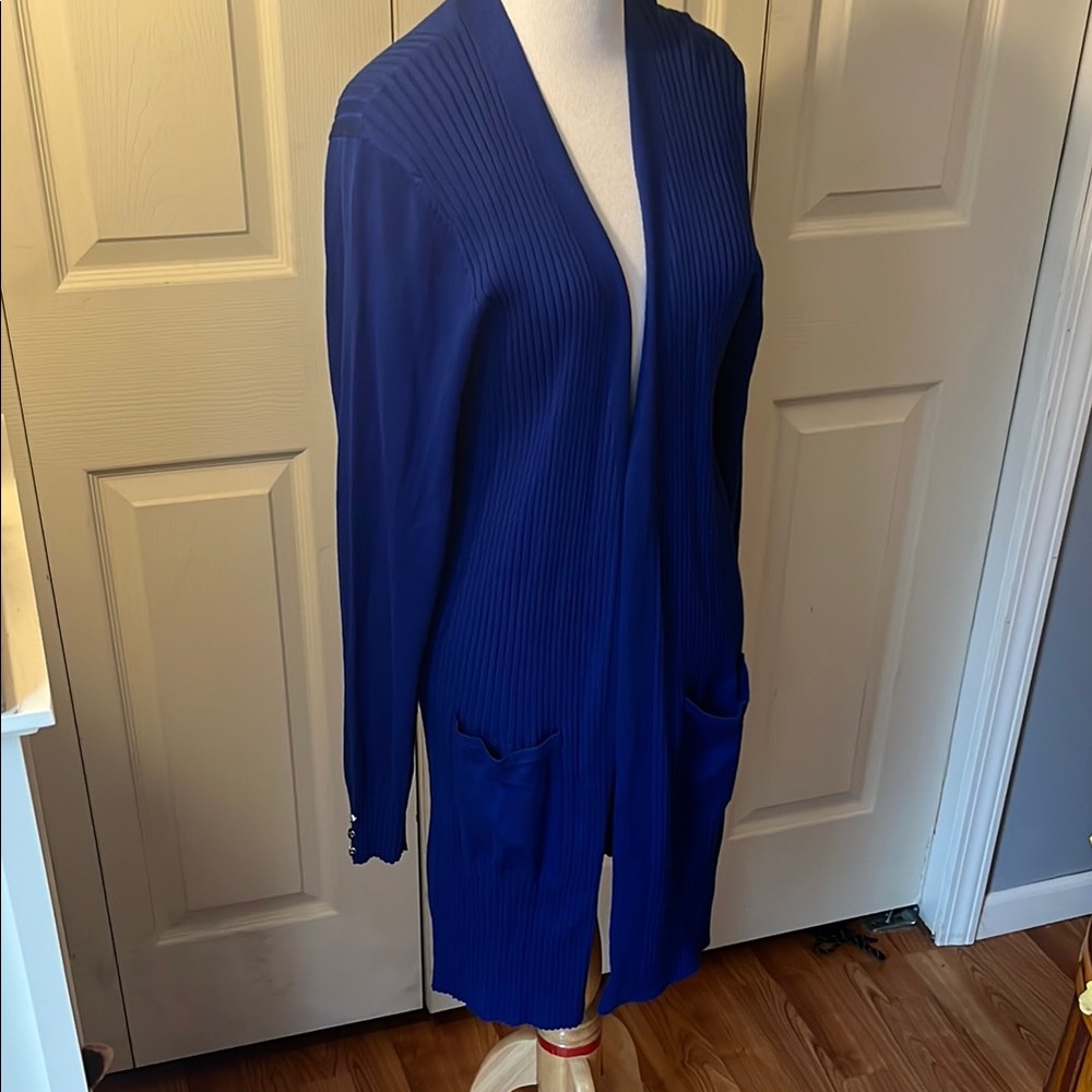 Love Scarlett Women's Blue Cardigan Sweater